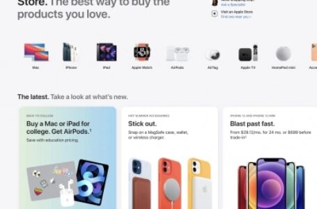 2021-08-04 ऐप्पल ने मेगा लॉन्च से पहले अपने ऑनलाइन स्टोर को किया शुरू