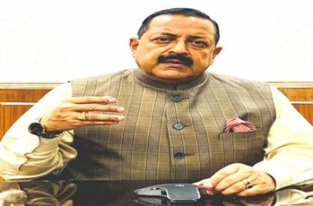 अब थीम पर आधारित परियोजनाएं शुरू करने का समय आ चुका है – डॉ. जितेंद्र सिंह