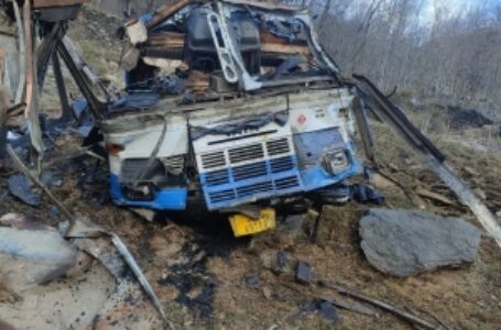 जम्मू-श्रीनगर राजमार्ग दुर्घटना में टैंकर चालक की मौत