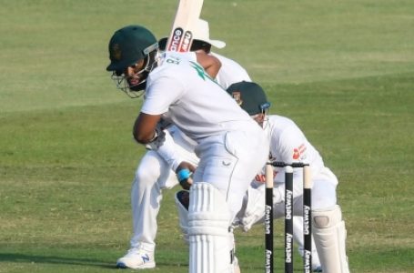 बांग्लादेश के खिलाफ एल्गर, बावुमा के अर्धशतक से दक्षिण अफ्रीका ने चार विकेट खोकर 233 रन बनाए