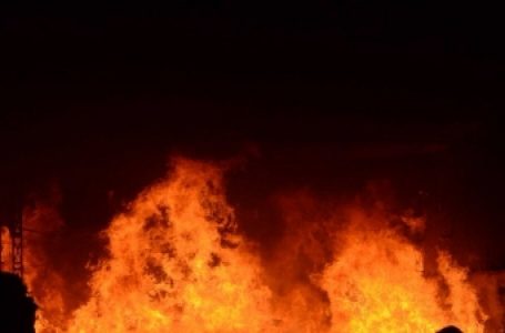 दिल्ली के रणहौला इलाके मेंं केमिकल फैक्ट्री में लगी आग