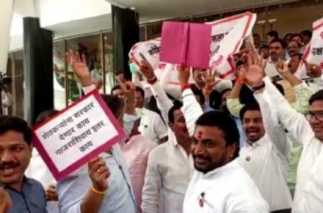 महाराष्ट्र : शिंदे गुट, विपक्षी विधायक आपस में भिड़े, विधानसभा के बाहर मारपीट 