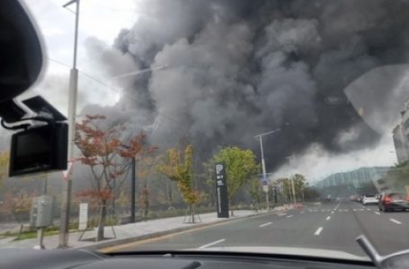 साउथ कोरिया के आउटलेट मॉल में आग लगने से 7 लोगों की मौत
