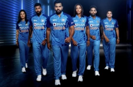 भारतीय पुरुष और महिला टी20 टीम के लिए नई जर्सी लॉन्च