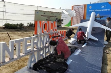 नोएडा अंतर्राष्ट्रीय हवाईअड्डे पर रनवे, टर्मिनल और एटीसी टावर का निर्माण जोरों पर
