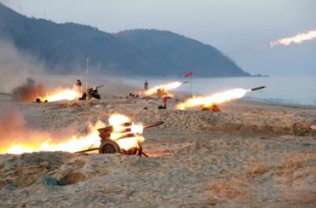 दक्षिण कोरिया-अमेरिका के सैन्य अभ्यास के विरोध में उत्तर कोरिया ने दिया गोलीबारी का आदेश
