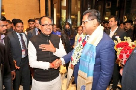 गुयाना व सूरीनाम के राष्ट्रपति प्रवासी दिवस सम्मेलन में भाग लेने को पहुंचे भारत