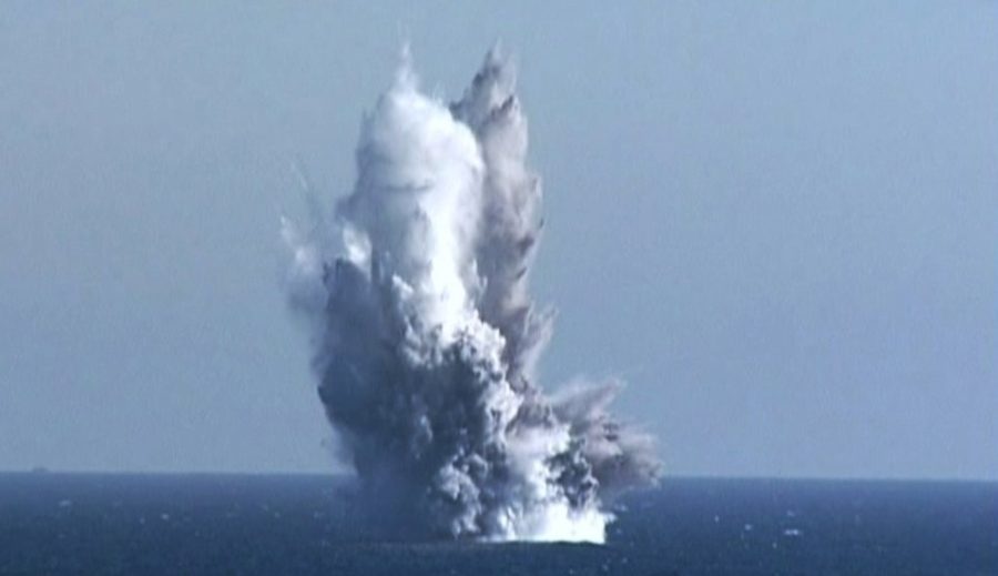 उत्तर कोरिया ने पानी के अंदर हमला करने वाले परमाणु ड्रोन का किया परीक्षण