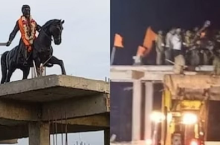 बागलकोट में शिवाजी की मूर्ति हटाने पर बीजेपी, हिंदू संगठनों का आज बंद