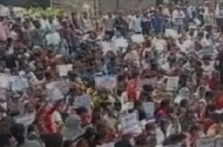 हैदराबाद में फ़िलिस्तीन के समर्थन में प्रदर्शन कर रही छात्राएं हिरासत में