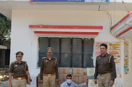 हरियाणा से बिहार भेजी जा रही थी शराब, एक तस्कर गिरफ्तार
