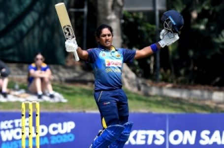 महिला वनडे बल्लेबाजी रैंकिंग में शीर्ष पर श्रीलंकाई कप्तान अथापथु