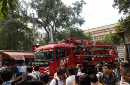 दिल्ली की आईटीओ बिल्डिंग में आग लगने से 1 की मौत, 6 लोग बचाए गए