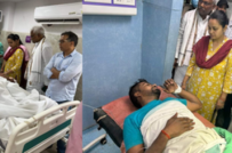 सारण प्रत्याशी रोहिणी आचार्य पहुंची पीएमसीएच, घायलों से की मुलाकात