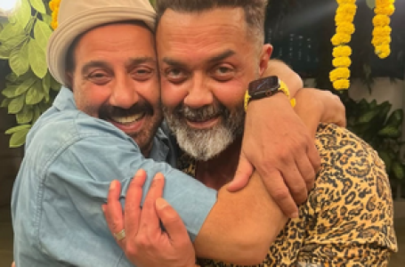 सनी देओल ने छोटे भाई बॉबी को जन्मदिन की शुभकामनाएं दी