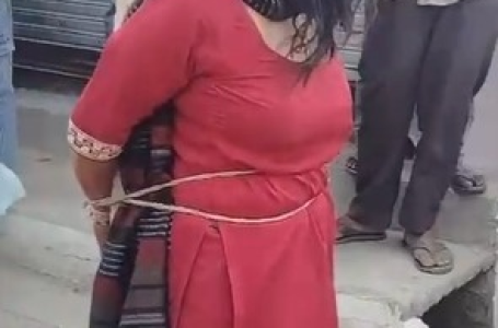 पंजाब के पटियाला में महिला को खंभे से बांधा, बदसलूकी का वीडियो वायरल