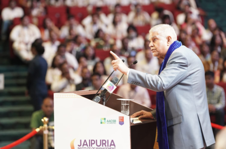 भारत ने आतंकवाद को दिया करारा जवाब, दुनिया को दिया संदेश : उपराष्ट्रपति धनखड़
