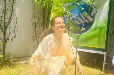 विश्व पर्यावरण दिवस : ‘एक पेड़ मां के नाम’ पहल का हिस्सा बनीं कंगना रनौत, खास लोगों का जताया आभार