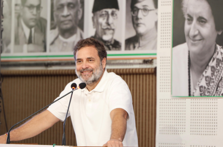 आरएसएस-भाजपा को संविधान नहीं, मनुस्मृति चाहिए : राहुल गांधी
