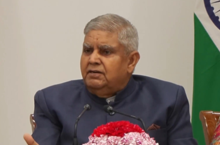 मानसून सत्र से पहले उपराष्ट्रपति धनखड़ की अपील, ‘परस्पर सम्मान रखें और व्यक्तिगत हमलों से बचें’