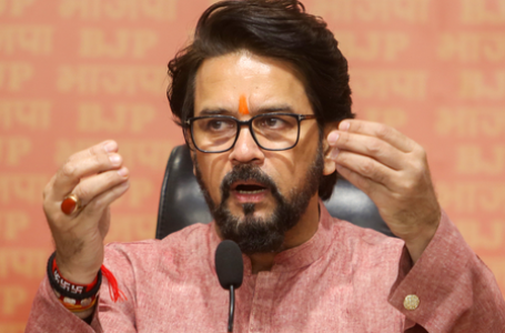 पंजाब की कमान भगवंत मान के हाथ में नहीं, जनता खुद को ठगा महसूस कर रही है : अनुराग ठाकुर
