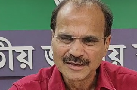 बुनियादी बातों से ध्यान भटकाने के लिए घुसपैठ का उठाया जा मुद्दा: अधीर रंजन चौधरी