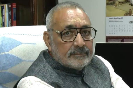 सीएम नीतीश कुमार का चेहरा बेदाग, जंगलराज को नहीं भूली जनता : गिरिराज सिंह