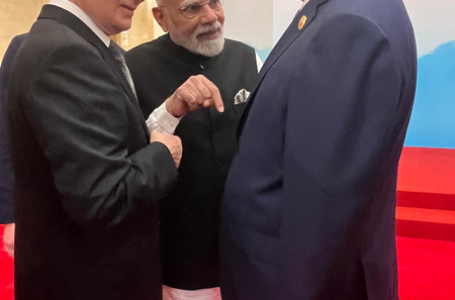 एससीओ शिखर सम्मेलन : प्रधानमंत्री मोदी की पुतिन और जिनपिंग के साथ अहम मुलाकात, शेयर किया फोटो