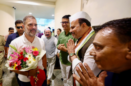 राहुल गांधी अपने संसदीय क्षेत्र रायबरेली पहुंचे, मंत्री दिनेश प्रताप सिंह ने किया विरोध