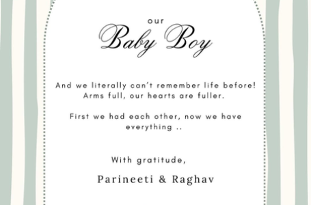 परिणीति चोपड़ा और राघव चड्ढा के घर नन्हे मेहमान का आगमन, इमोशनल पोस्ट से कपल ने दी जानकारी