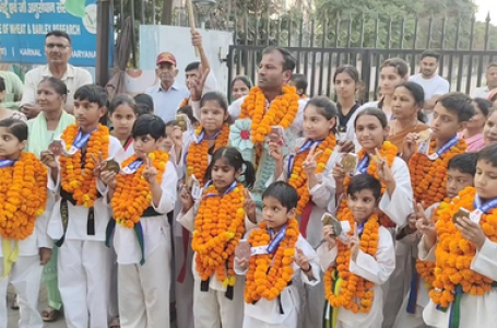 अंतरराष्ट्रीय ताइक्वांडो चैंपियनशिप में छाए करनाल के खिलाड़ी, 9 गोल्ड समेत कुल 13 मेडल जीते
