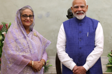 बांग्लादेश की पूर्व प्रधानमंत्री शेख हसीना ने संकटकाल में समर्थन के लिए पीएम मोदी को धन्यवाद दिया