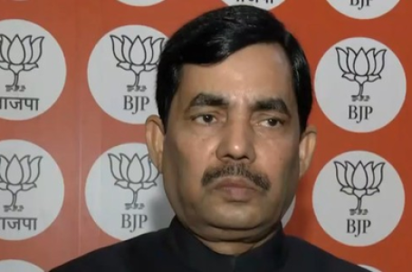 हिन्दुस्तान की धरती पर बाबरी मस्जिद कभी नहीं बन सकती: शाहनवाज हुसैन