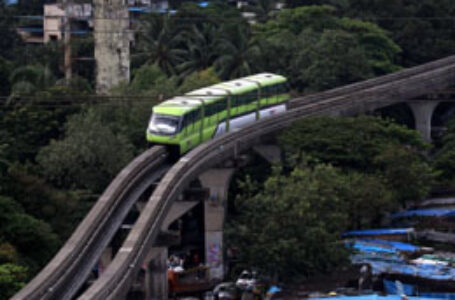 Monorail trials underway in Mumbai on Aug 30