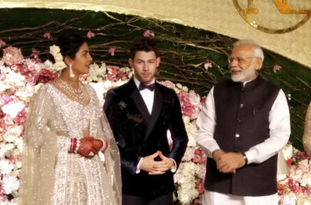Prime Minister Narendra Modi at Priyanka Chopra-Nick Jonas weddingr reception in Delhi
