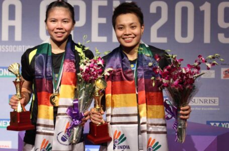 Greysia Polii and Apriyani Rahayu from Indonesia defended doubles title at the Yonex Sunrise India Open 2019 at  New Delhi on Sunday