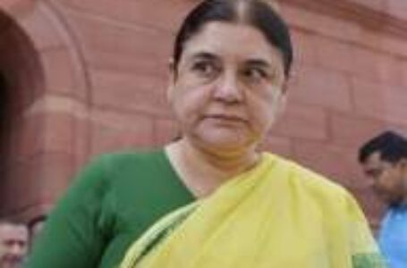 Union Minister Maneka Gandhi was on Monday warned by the EC over her ”communal” remarks
