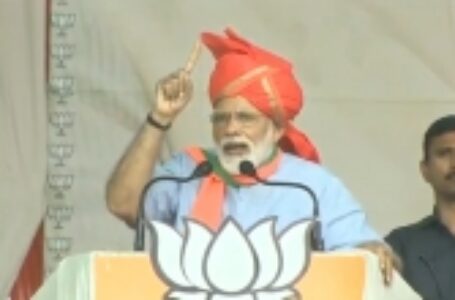 Prime Minister Narendra Modi addressed an election rally at Kathua in J&K on Sunday