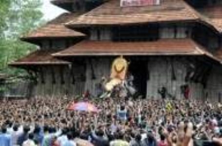 54-year-old tusker opens Thrissur Pooram fest in Kearala on Sunday