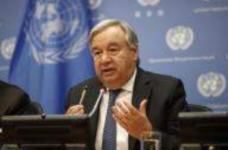 Action on climate needed before time runs out: Guterres