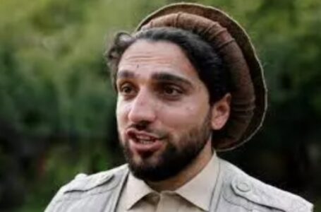 Ahmad Massoud says he’ll never give up anti-Taliban resistance