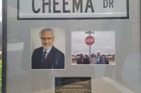 Canadian street named Cheema Drive after Indian-born doctor
