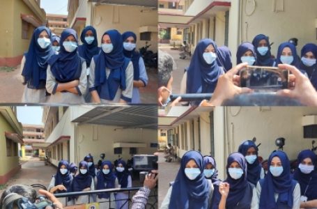 K’taka hijab row: Students defying govt order sent out of classrooms