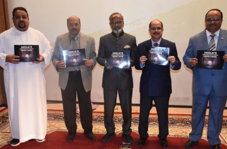 Book on India’s heritage released in Saudi Arabia