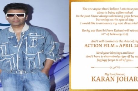 KJo announces action film on 50th birthday, ‘Rocky Aur Rani Ki Prem Kahani’ to release on Feb 10