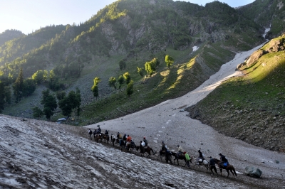 First batch of Amarnath Yatra 2022 leaves for Valley - India News Stream First batch of Amarnath Yatra 2022 leaves for Valley - India News Stream