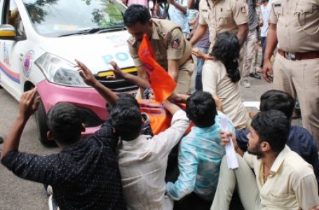 BJP activist murder: ABVP besieges K’taka Home Min’s house, Min says protest ‘to open his eyes’