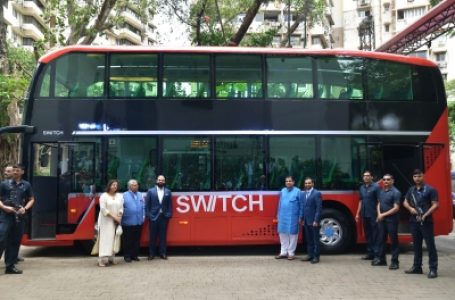 Gadkari launches India’s first electric double-decker bus