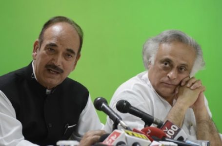Azad says forced to leave Cong, praises Modi; Cong says he is treacherous