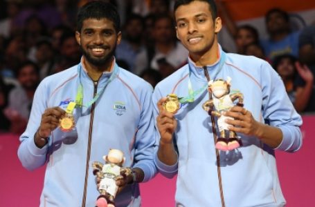 Satwiksairaj Rankireddy, Chirag Shetty win gold medal in badminton men’s doubles